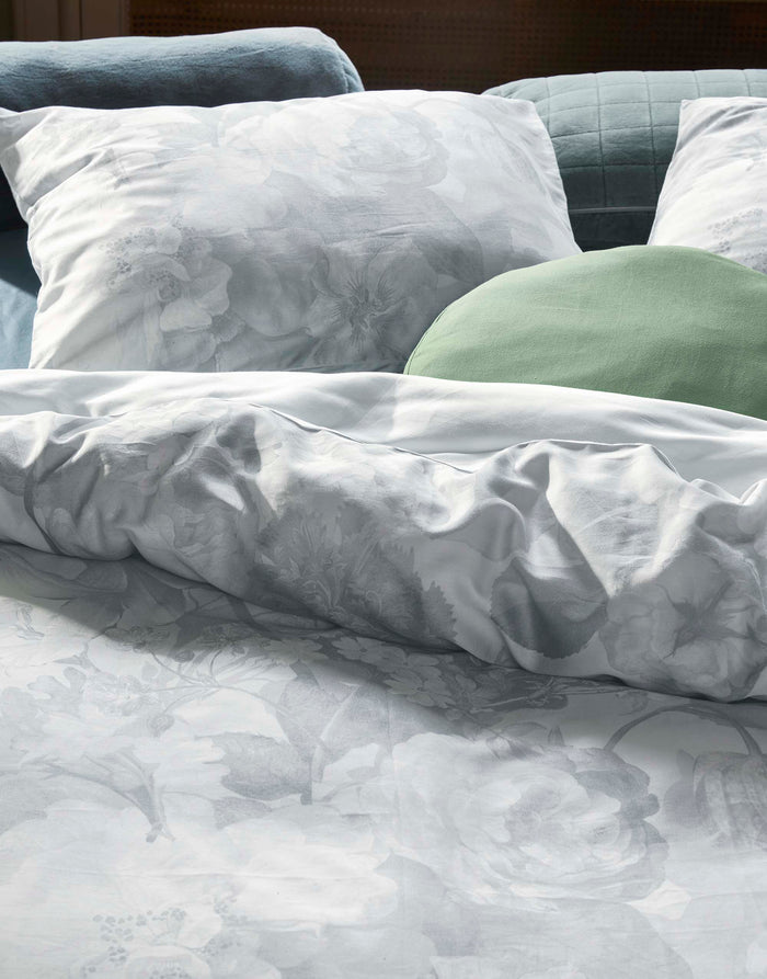 Essenza Floor Dekbedovertrek illusion blue 260 x 220 cm