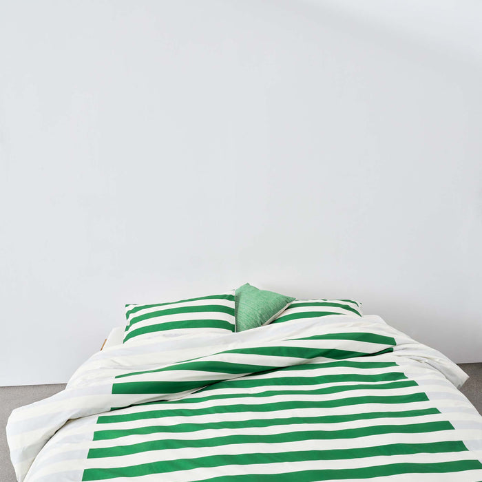 Marc O'Polo Sanna Dekbedovertrek Vivid Green 240 x 220 cm