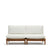 Kave Home - Set Portitxol van 2 modulaire fauteuils in massief