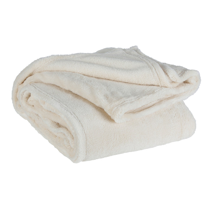 Unique Living | Justin plaid 150x200cm dove white