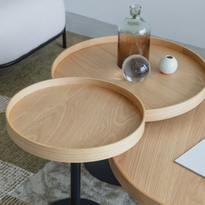 by fonQ Tray Bijzettafel S - Naturel