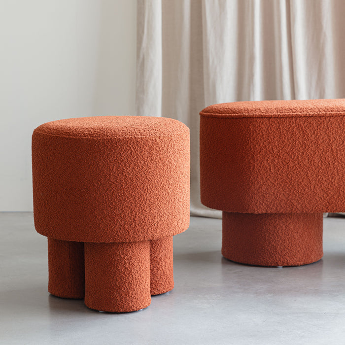 by fonQ Arc Poef Ø 40 cm - Terra