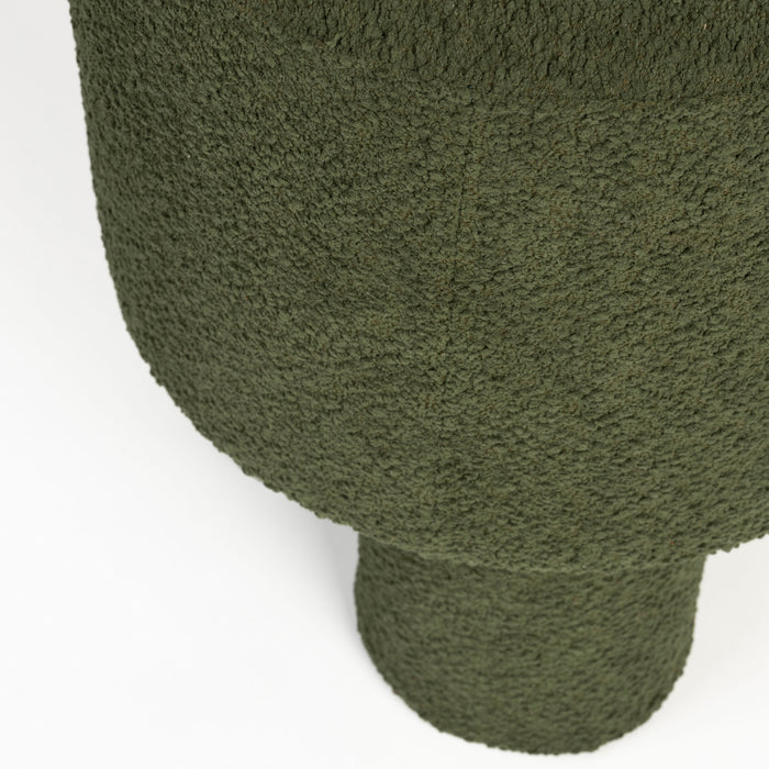 by fonQ Arc Poef Ø 40 cm - Donkergroen