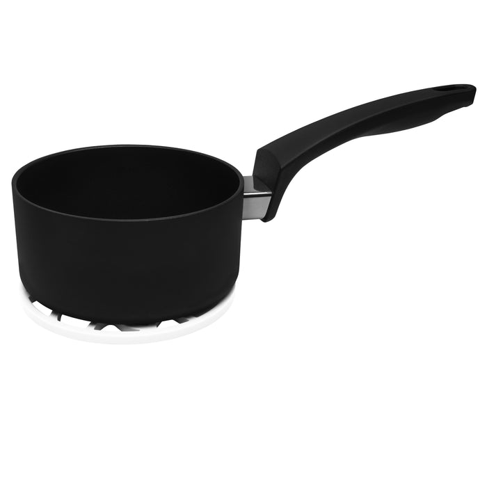 Krumble Pannenonderzetter met schubben patroon - Wit - Set van 4