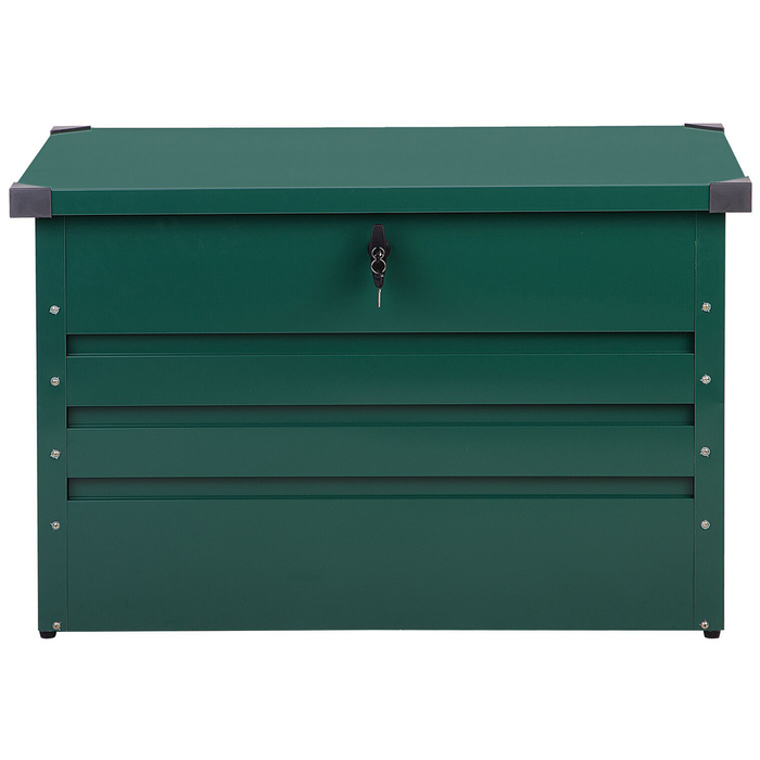 Beliani - CEBROSA S - Kussenbox - Groen - Staal