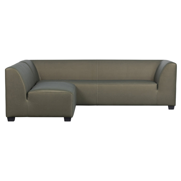 vtwonen Hollandia Hoekbank Buiten - PVC - Groen - 74x230x85