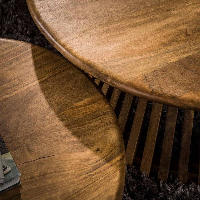 Fraaai - Odila ronde salontafels - set van 2