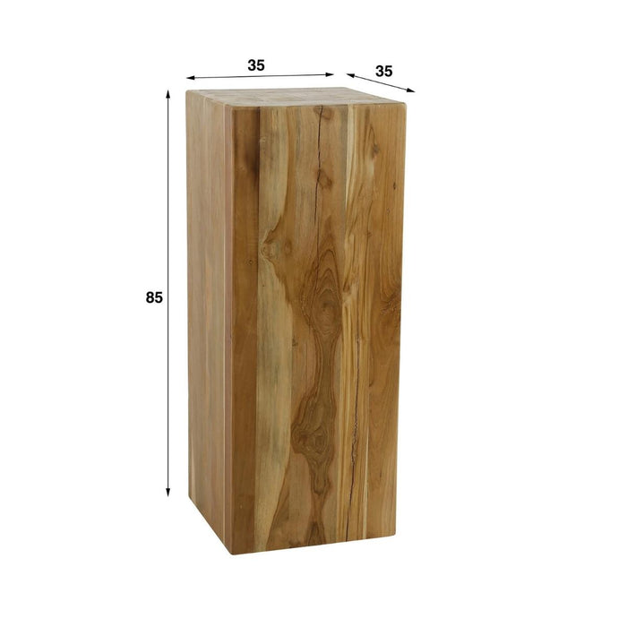 Fraaai - Barry bloemenzuil - 85 cm - naturel