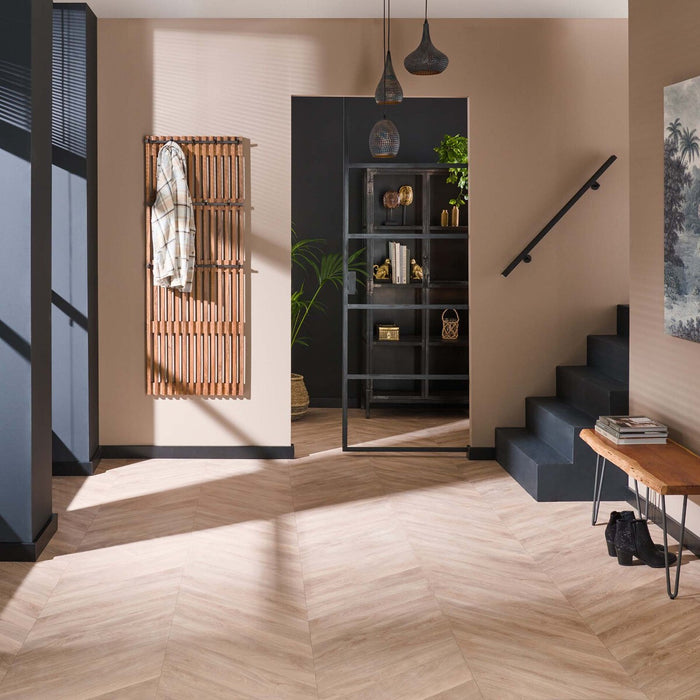 Fraaai - Odila kapstok 14 haken mangohout zandkleur