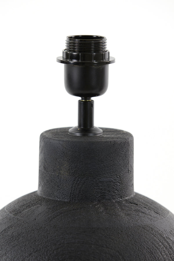 Light & Living Light&living Lampvoet Ø23x42 cm BARUMI hout mat zwart