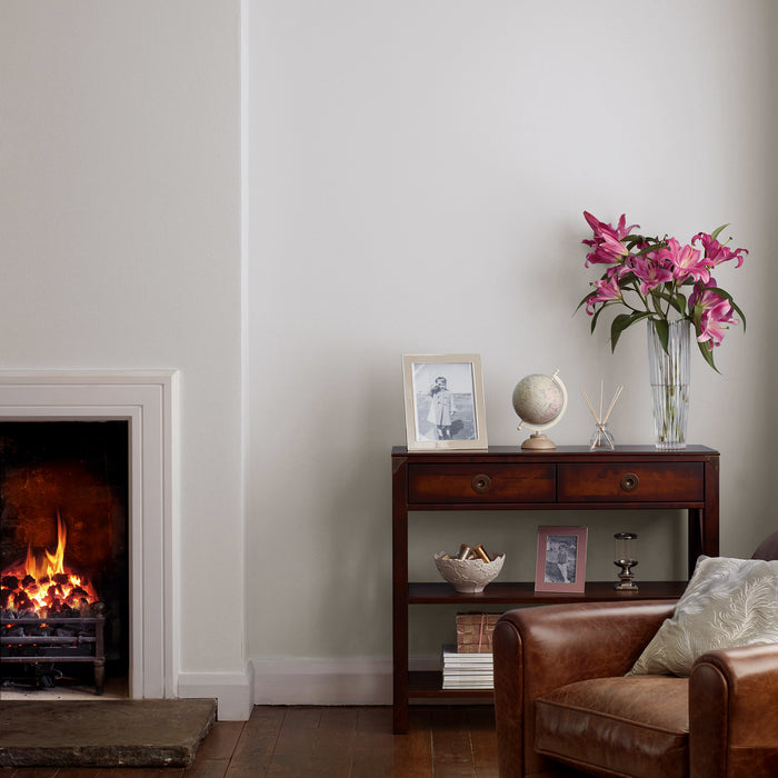 Laura Ashley Paste The Wall Lining Paper Behang - Uni - 10mx52cm - Wit