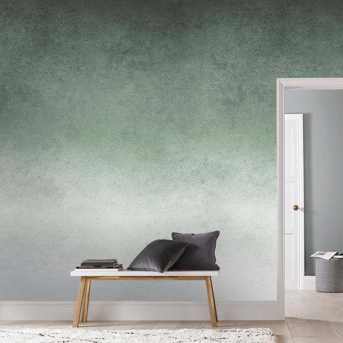 Art for the Home Fotobehang - Fading Concrete - Groen - 280x200cm