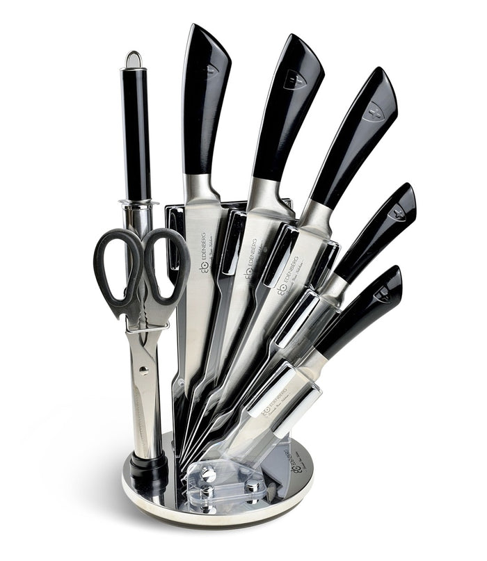 Edenberg Black Line - Messenset met Luxe Messenhouder - 8 delig