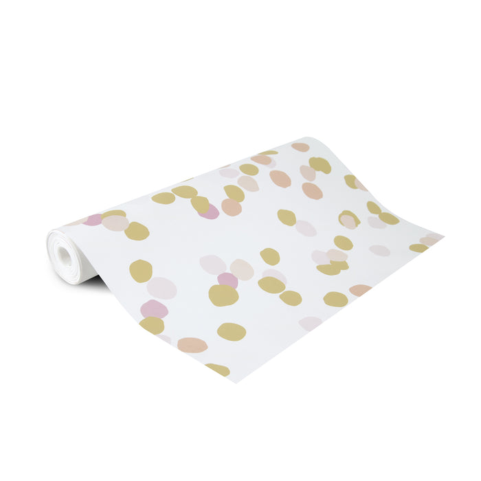 Art for the Home Fotobehang - Confetti - Roze|goud - 280x300cm