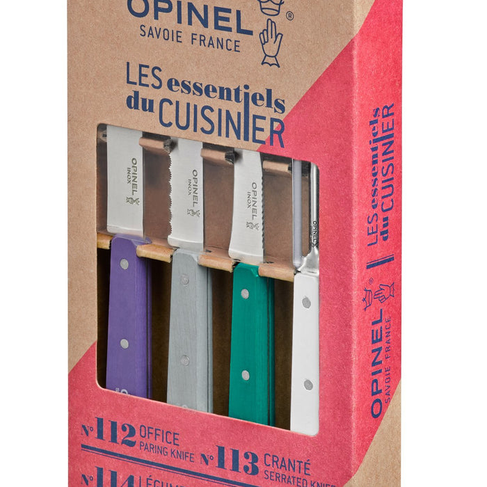 Opinel - Messenset Art Deco, 4-delig - Opinel
