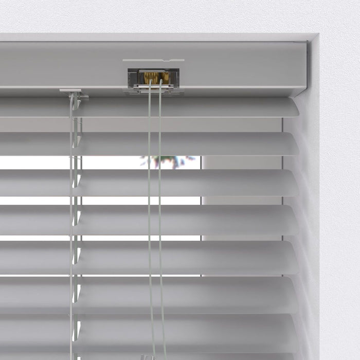 Aluminium Jaloezie - 25 mm - Easy Silver - 110 x 250