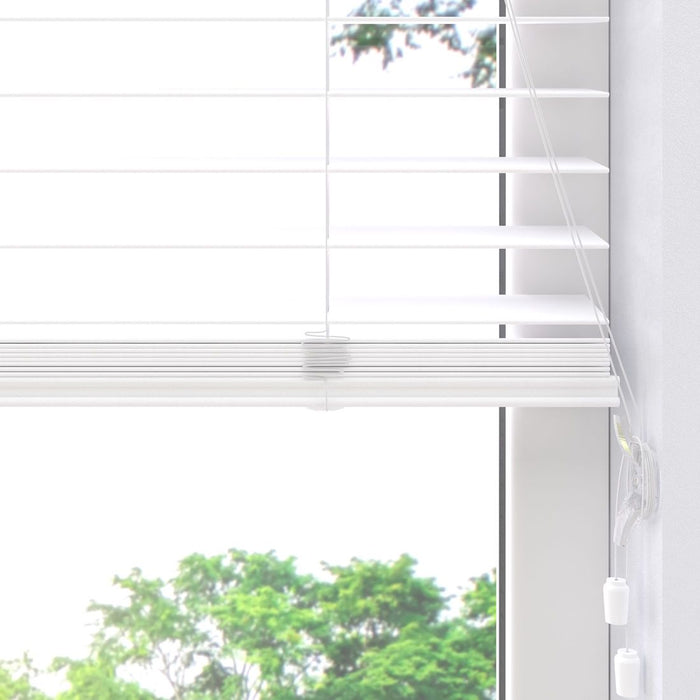 Kunststof Jaloezie - 50 mm - Easy White - 90 x 240
