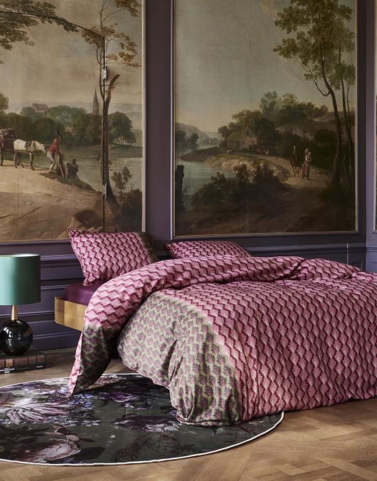 Essenza Tesse Dekbedovertrek Cherry red 200 x 220 cm