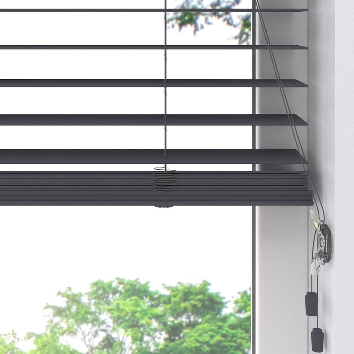 Kunststof Jaloezie - 50 mm - Easy Anthracite - 150x175 cm