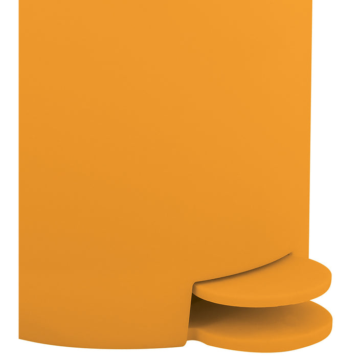 MSV badkamer|toilet pedaalemmer - saffraan geel - 3L - 15x27 cm