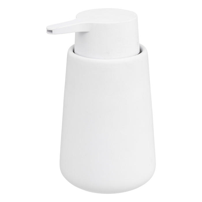 5Five Zeeppompje - keramiek - wit - 250 ml - zeepdispenser
