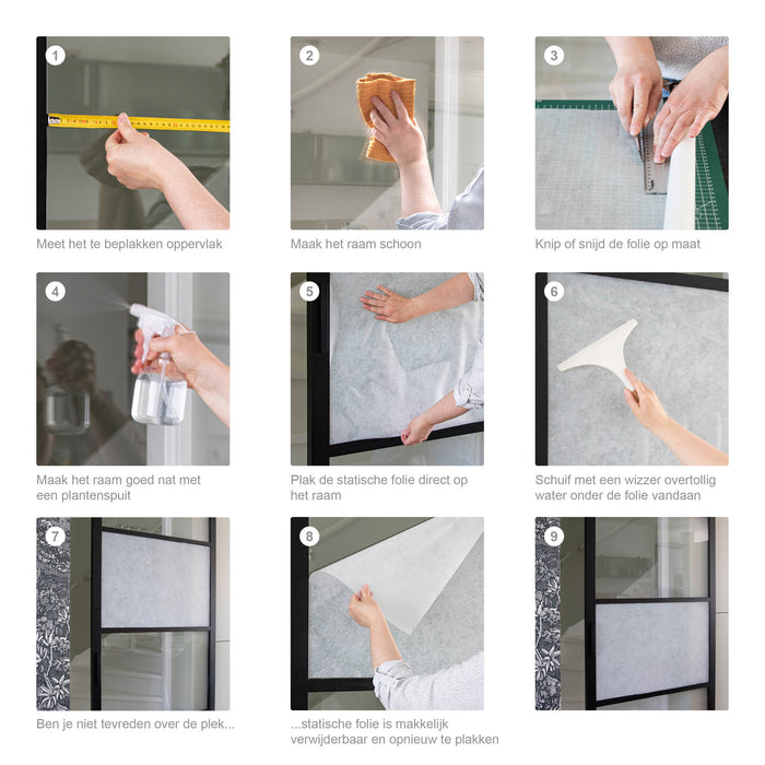 d-c-fix Frost Raamfolie - 68x150cm - Melkglas - Uni - Statisch