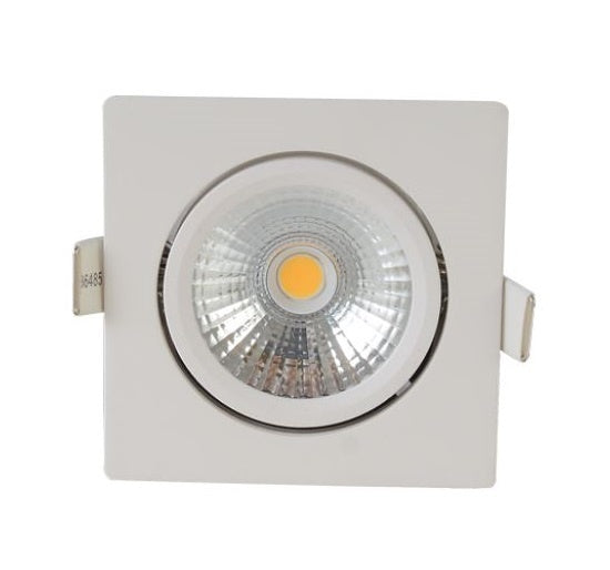 LT-Luce Inbouwspot Thin Vierkant Wit IP44