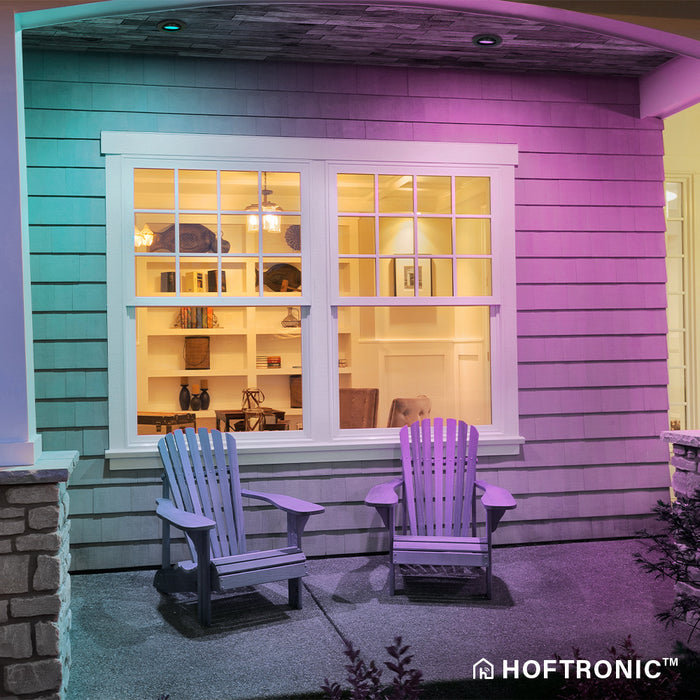 HOFTRONIC 6x Vienna Smart Inbouwspots RGBWW IP65 Zwart