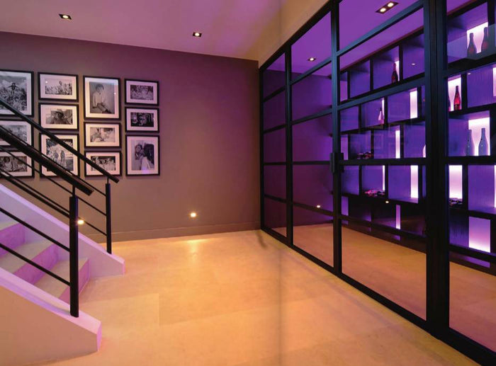 Artdelight Inbouwspot Vierkant Zwart Trimless GU10 Incl. Stucrand