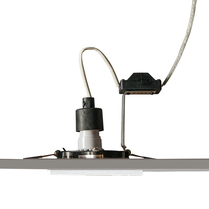 QAZQA Moderne inbouwspot wit verstelbaar - Qure