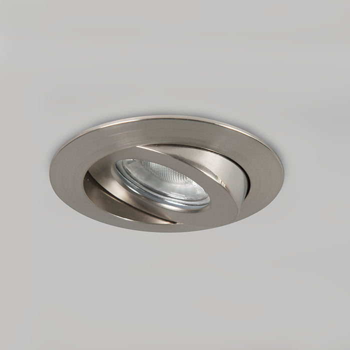 QAZQA Set van 3 inbouwspots staal incl. LED IP44 - Relax LED