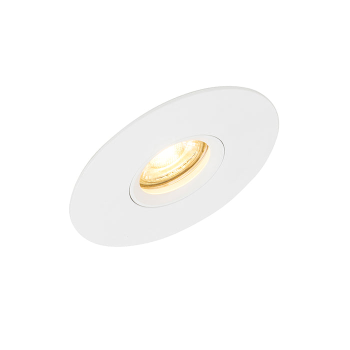 QAZQA Moderne inbouwspot wit 12 cm - Buco