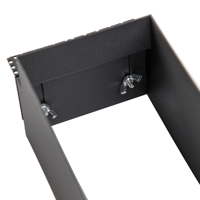 QAZQA Inbouwspot zwart GU10 AR70 trimless 2-lichts - Oneon