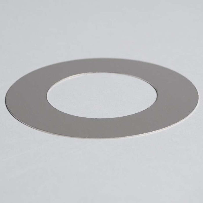 QAZQA Ronde inbouwspot staal kantelbaar met opvulring - Edu