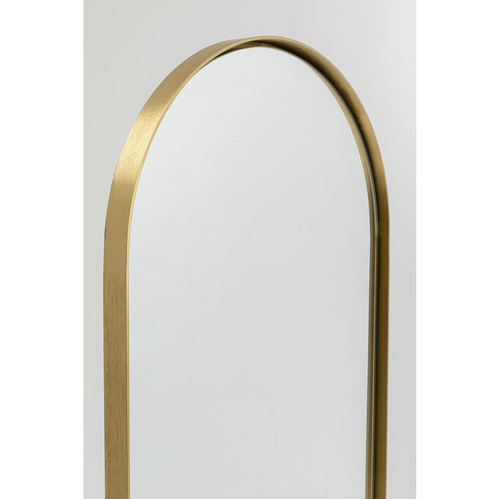 Kare Design Curve Staande Ovale Spiegel - B40 X H170 Cm - Goud