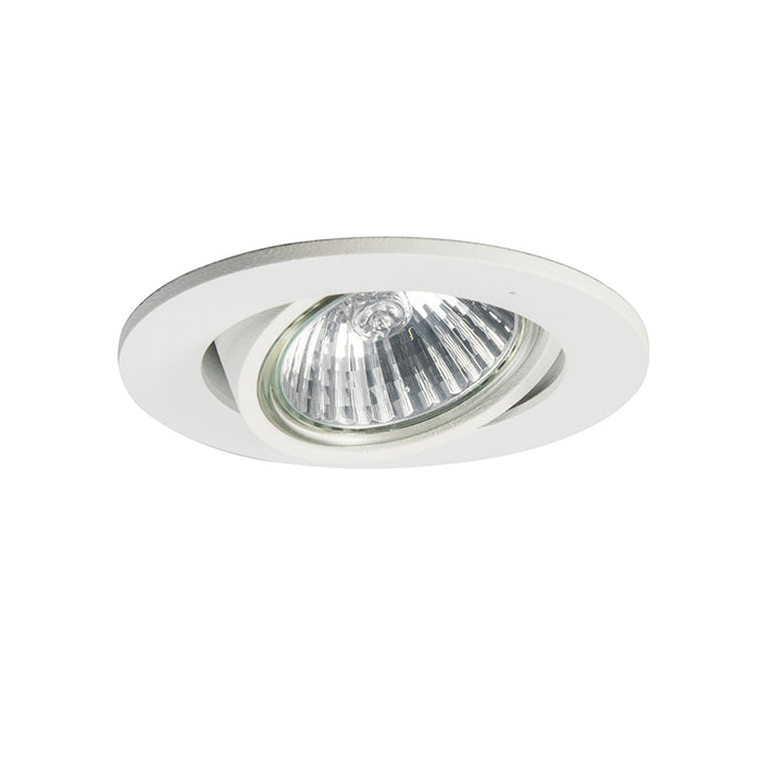 QAZQA Set van 10 inbouwspots wit kantelbaar - Cisco