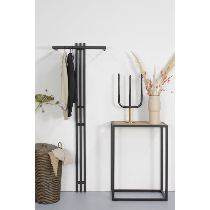 Spinder Design kapstok Senza 5 - Zwart - 2 haken