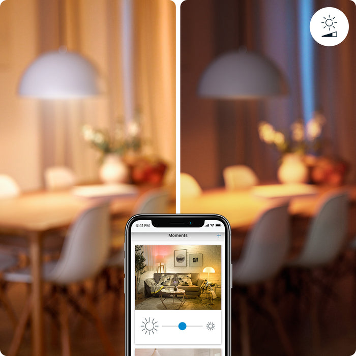 WiZ LED Tunable White filament globe lamp helder dimbaar - E27 7W 470…