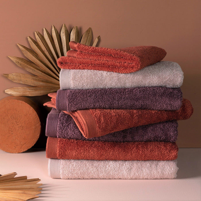 Casilin Como Badhanddoeken - 50 x 100cm - Roze - 3 Stuks