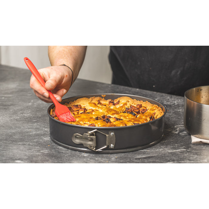 Sareva Bakkwast - Rood - Siliconen - 21 cm