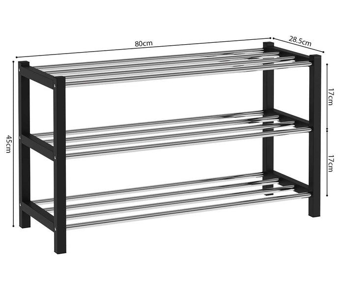 Rousseau Schoenenrek Sam metaal zwart