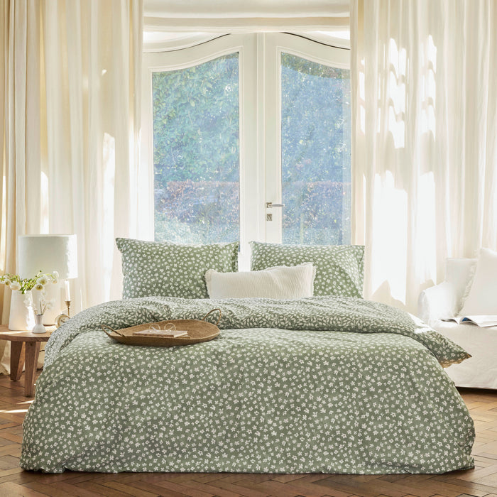 Walra Sweet Softy Dekbedovertrek 240 x 220/240 cm - Groen