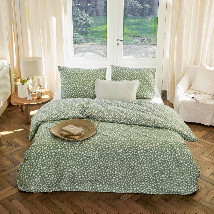 Walra Sweet Softy Dekbedovertrek 260 x 220/240 cm - Groen