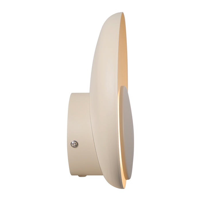 Nordlux Marsi Wandlamp - Ø 21 cm - Beige
