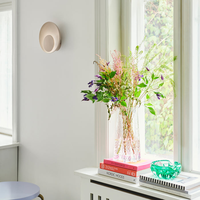 Nordlux Marsi Wandlamp - Ø 21 cm - Beige