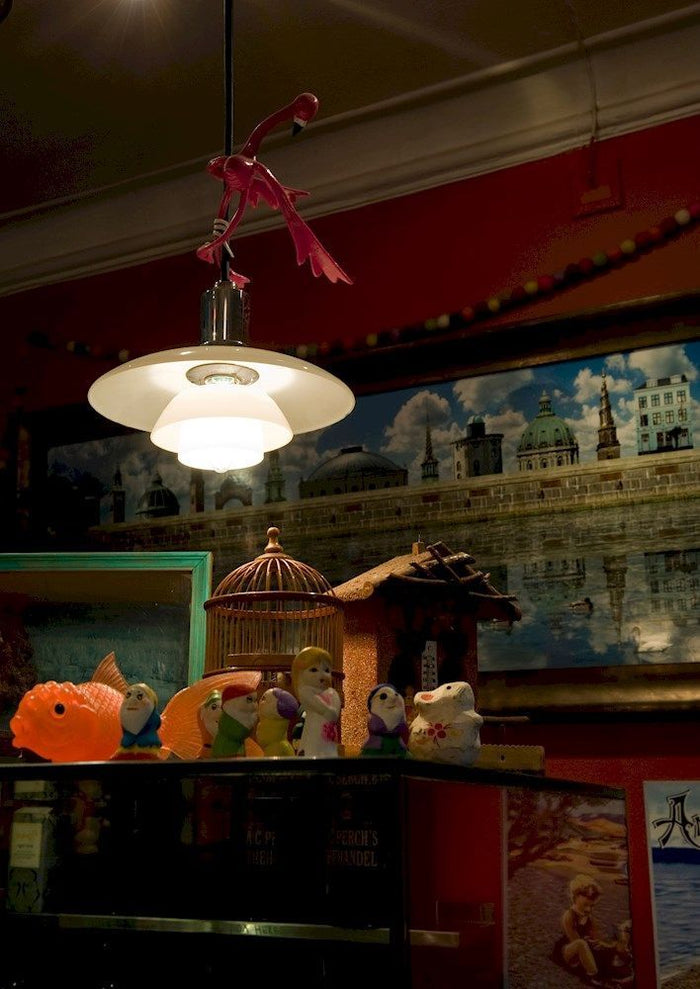 PH 3,5-3 hanglamp Ø33 glas, zwart gemetaliseerd