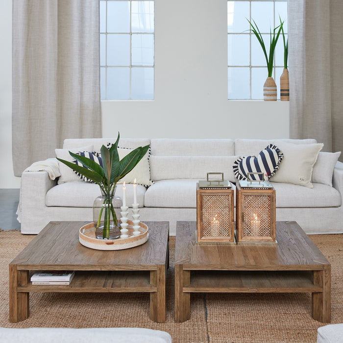 Riviera Maison lantaarn, Windlicht, Kaarsenhouder - Java - Bruin