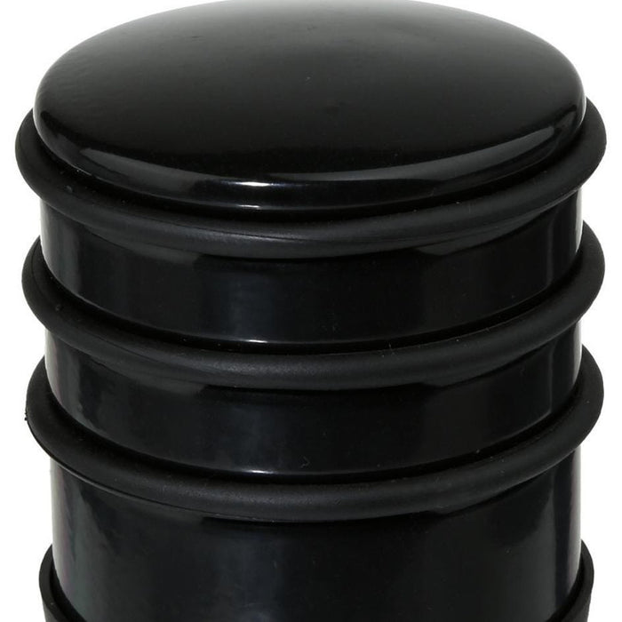 5Five Deurstopper - zwart - 7 x 7,5 cm - metaal