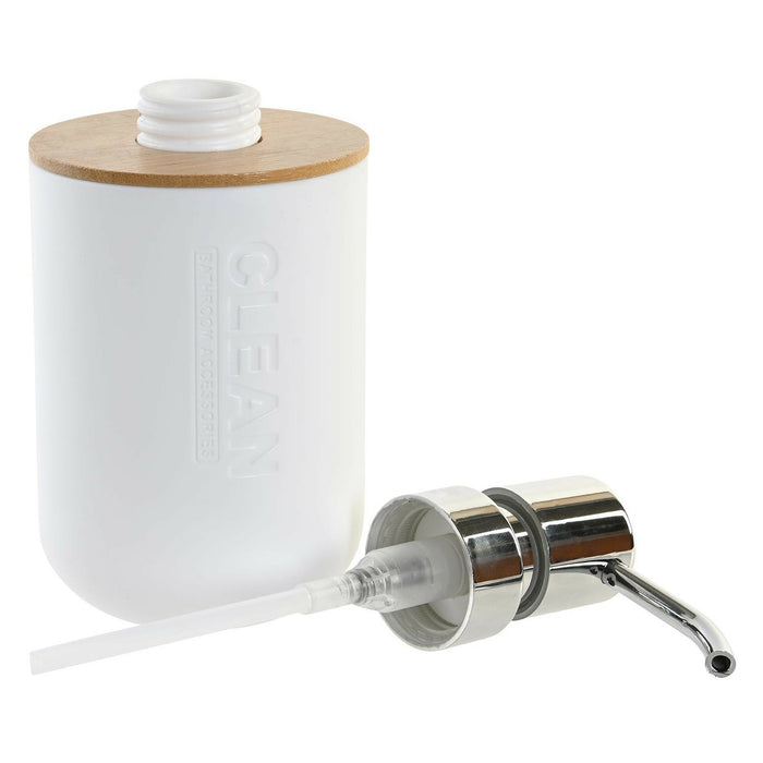 Items Zeeppompje|dispenser - Bamboe - ivoor wit - 9 x 15 cm