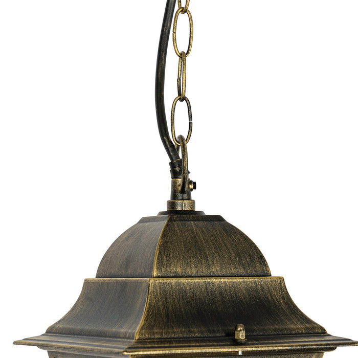 QAZQA Vintage buiten hanglamp antiek goud - Antigua